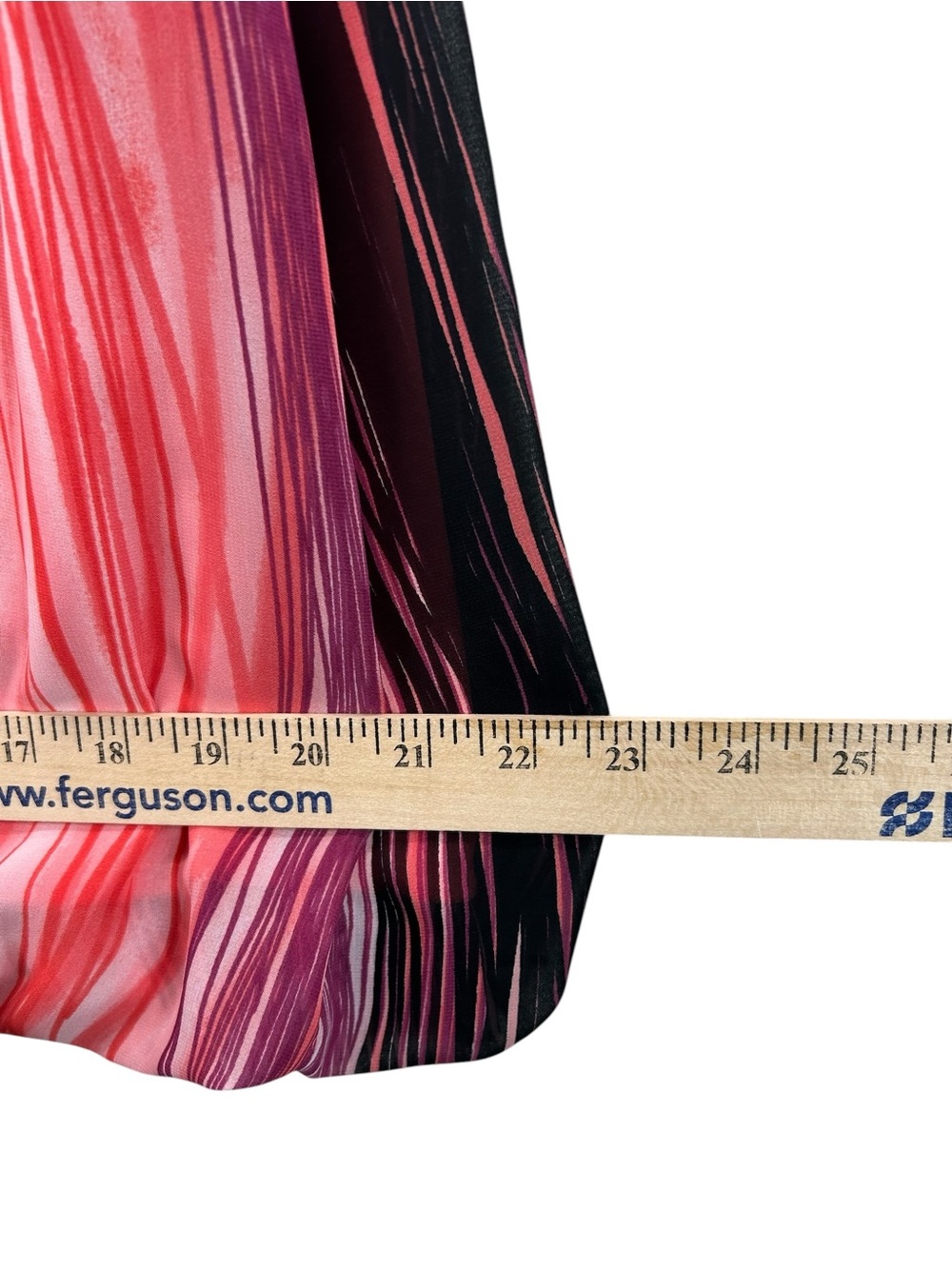 Rabbit Rabbit Rabbit Pink Gradient Sleeveless Cowl Neck Mini Dress - Picture 6 of 13